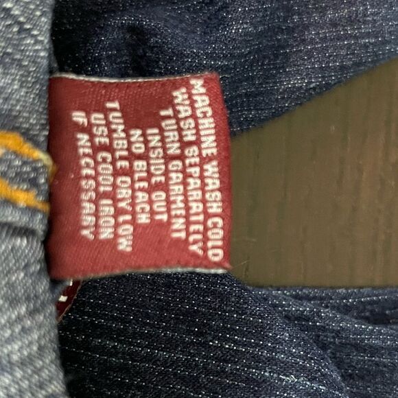 𝅺STRAIGHT Leg Distressed Jeans Size 13/14 - Picture 8 of 9